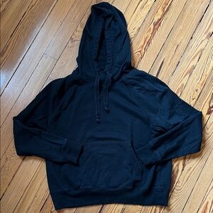 Old Navy Black Hoodie Pullover Sweatshirt